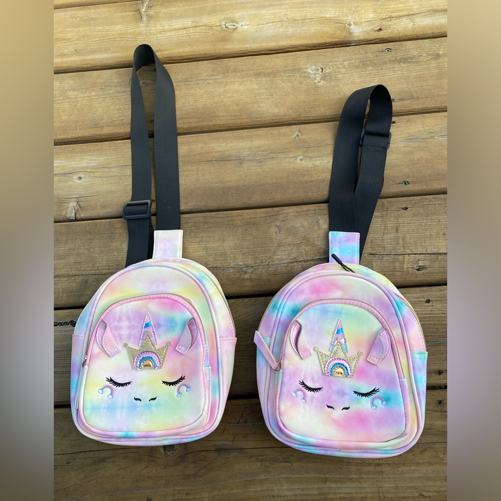 2 Underonesky Girls sling bags unicorn